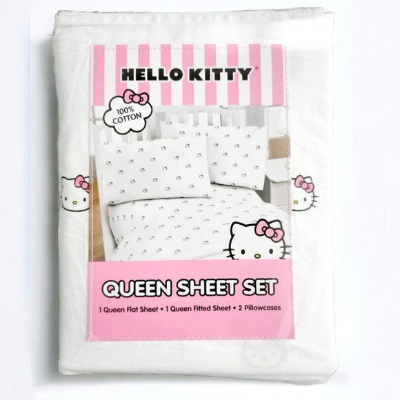 Hello Kitty Other - NWT Hello Kitty New Collection Queen cotton set